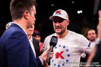 Sergey Kovalev to face Sullivan Barrera on April 25 on DAZN