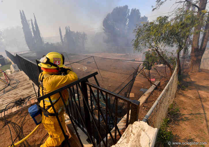 All evacuations lifted for 175-acre Mann fire in Norco