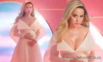 Katy Perry sparks pregnancy rumors as she touches her tummy
