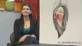 Edmonton artist memorializes MMIW in moving paintings