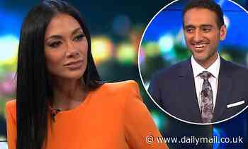 Pussycat Dolls lead singer Nicole Scherzinger looks awkwardly offended