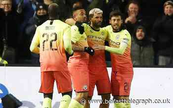 Sergio Aguero goal takes holders Manchester City into FA Cup quarter-finals