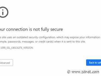 Browsers to block access to HTTPS sites using TLS 1.0 and 1.1 starting this month