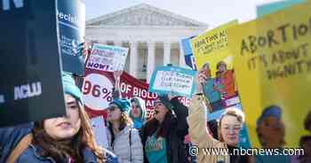 Abortion rights demonstrators rally outside Supreme Court as major case is heard