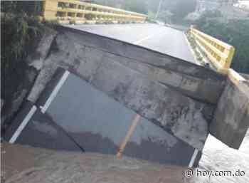 El Cercado y Vallejuelo quedan incomunicados tras colapsar puente - Hoy Digital (República Dominicana)