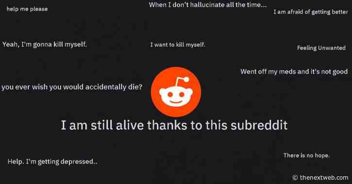 Reddit partners with an SMS hotline to help users expressing suicidal thoughts