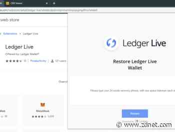 Malicious Chrome extension caught stealing Ledger wallet recovery seeds