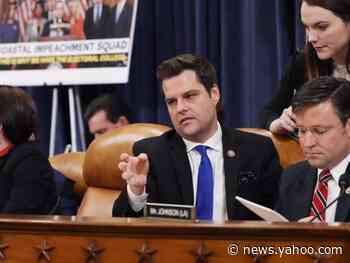 Trump-allied Republican congressman wears gas mask for coronavirus vote