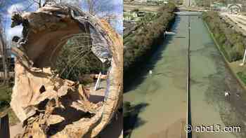 'This is the culprit': Water line shows damage from E. Loop flood - KTRK-TV