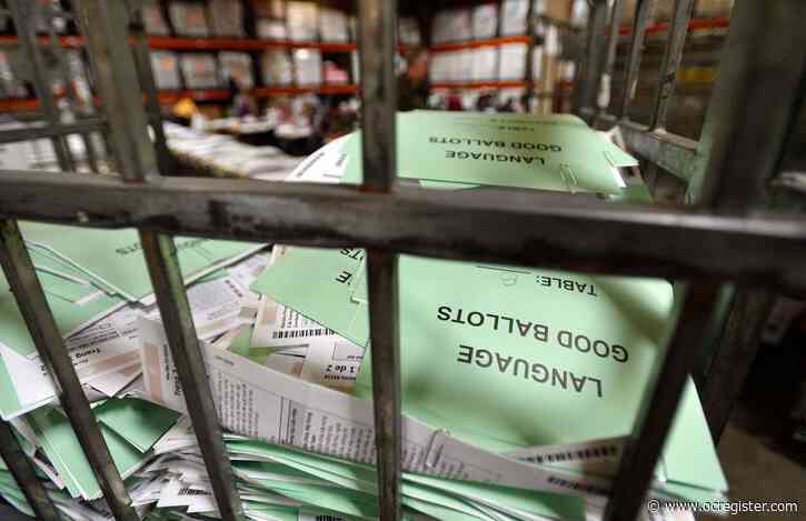 Five Orange County races still too close to call, with some 200,000 ballots uncounted