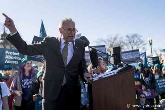 Trump and Supreme Court Justice launch unprecedented attack on Schumer for comments about abortion case