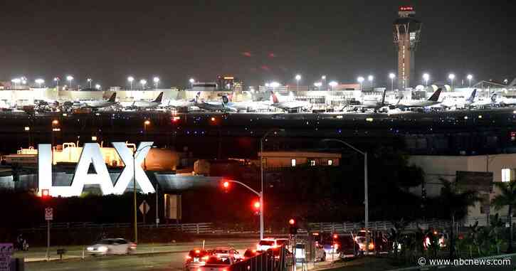 Medical screener at LAX airport tests positive for coronavirus - NBC News