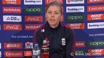 Women's T20 World Cup: Heather Knight calls for T20 World Cup rule change