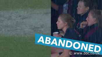 Women's T20 World Cup: England knocked out of T20 World Cup after match abandoned