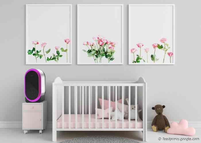 AirHein air purifier is a night light, speaker, aromatherapy diffuser and HEPA filter in one