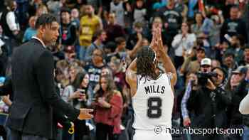 Patty Mills on Tim Duncan coaching Spurs: ‘He didn’t do s—’ - NBCSports.com