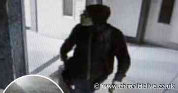 CCTV images released after security staff disturb burglar at Newcastle College
