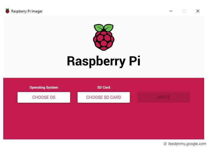New Raspberry Pi Imager makes it easy to image your microSD card with Raspbian