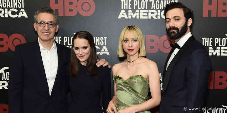 Winona Ryder & Zoe Kazan Join Co-Stars At 'Plot Against America' Premiere