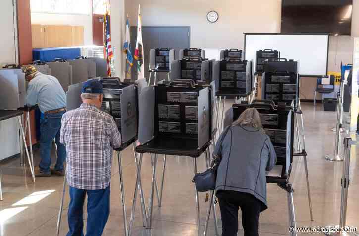What did Orange County say with its Super Tuesday votes?