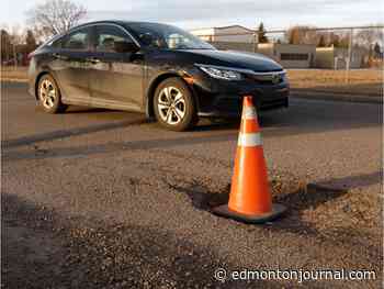 Wednesday's letters: Potholes a traffic-safety plan? - Edmonton Journal