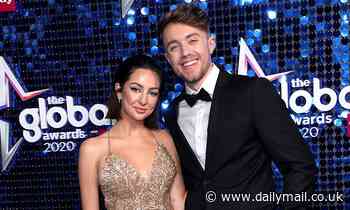 Roman Kemp puts on a cosy display with girlfriend Anne-Sophie Flury at the 2020 Global Awards 