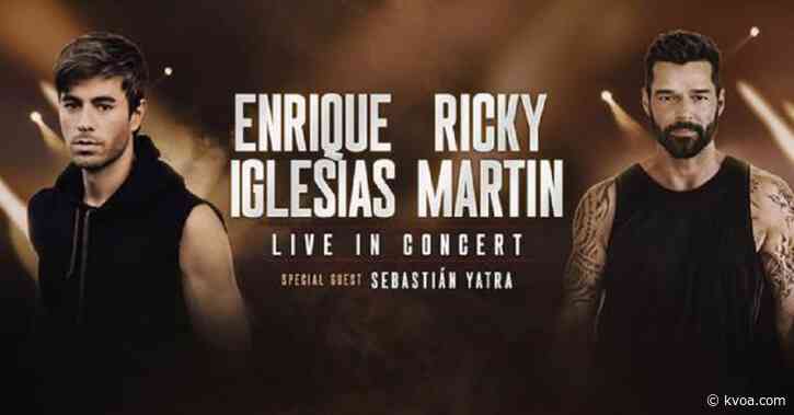 Enrique Iglesias, Ricky Martin bringing tour to Arizona this fall
