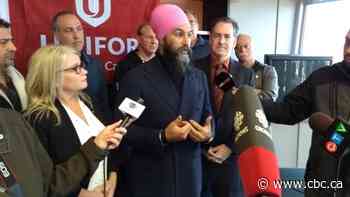 Jagmeet Singh concerned 'thousands' of supply chain jobs could be lost when third shift is eliminated