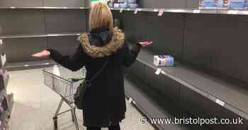 Empty shelves as customers seemingly stockpile at supermarkets across Bristol area