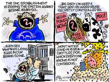 Claytoon of the Day: Conspiracy Pox