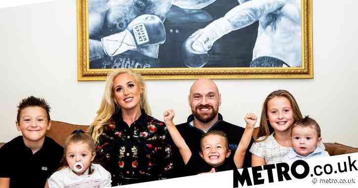 How old is Tyson Fury’s wife Paris Fury and how many children do they have?