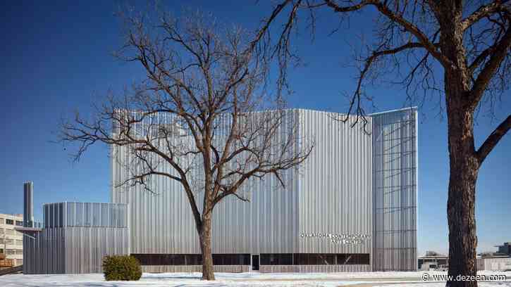 Zigzagging aluminium walls wrap Oklahoma Contemporary Arts Center