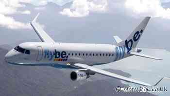 Rhybudd i deithwyr Flybe 'beidio mynd i'r maes awyr'