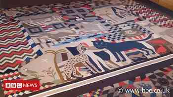 Wrexham tailor's quilt inspires Alexander McQueen show