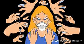 Try not to touch your face. Also, try not to think about touching your face.