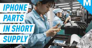 Apple is partly to blame for parts shortage