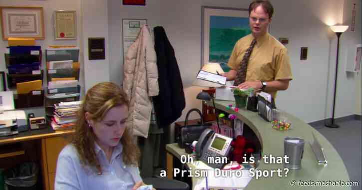 'The Office' writers created a hilarious tech website for a fake MP3 player in the show