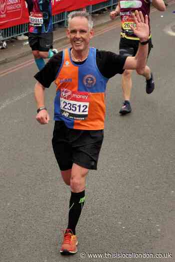 Uxbridge dad runs marathon for Northwood cancer centre