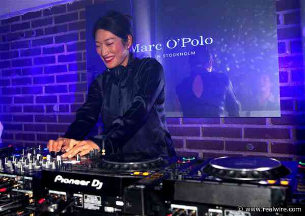 MARC O'POLO celebrates its ORGANIC LAUNCH PARTY with Peggy Gou in Stockholm