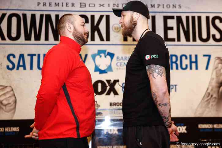 Adam Kownacki vs. Robert Helenius final press conference quotes