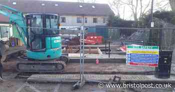 New toilets being built at a park in Bristol - and will be open in April