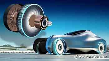Goodyear's concept ReCharge tire would never get a flat video     - CNET