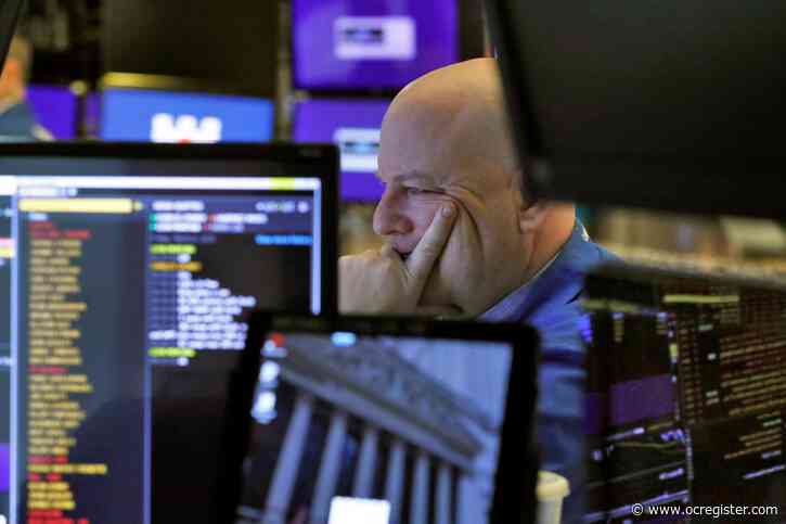 Stocks fall, bond yields take another breathtaking drop