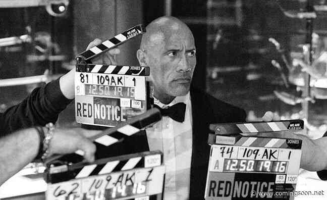 Red Notice Set Photo Reveals First Look at Dwayne Johnson