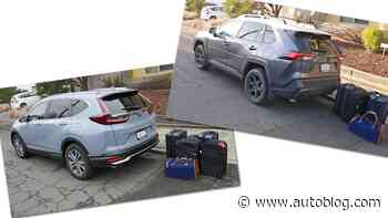2020 Honda CR-V vs 2020 Toyota RAV4 Luggage Test | Family-mobile cargo smackdown!