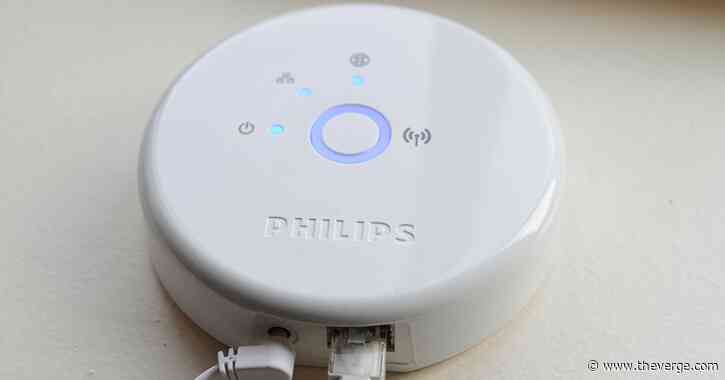 The original Philips Hue Bridge hub is losing all internet connectivity on April 30th