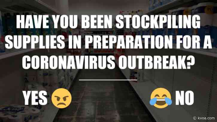 Coronavirus fears prompt stockpiling of goods across nation