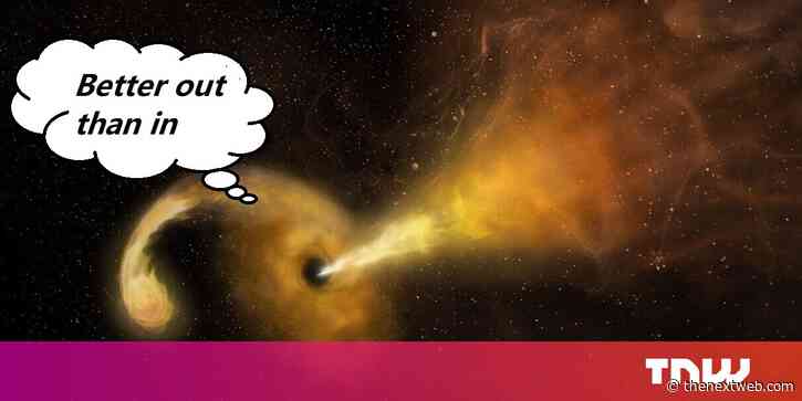 Scientists say supermassive black hole once belched a crater into a nearby galaxy
