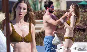 Whitney Port bares her bikini body on romantic holiday in Mexico with husband Tim Rosenman