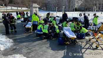 Vermont EMS teams conduct drill at Statehouse - WCAX